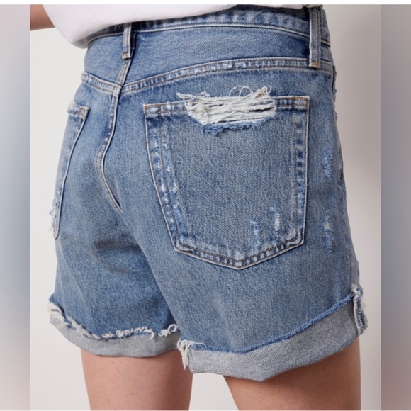 Agolde Parker Long Short with Cuff heatwave 24 - Picture 10 of 10